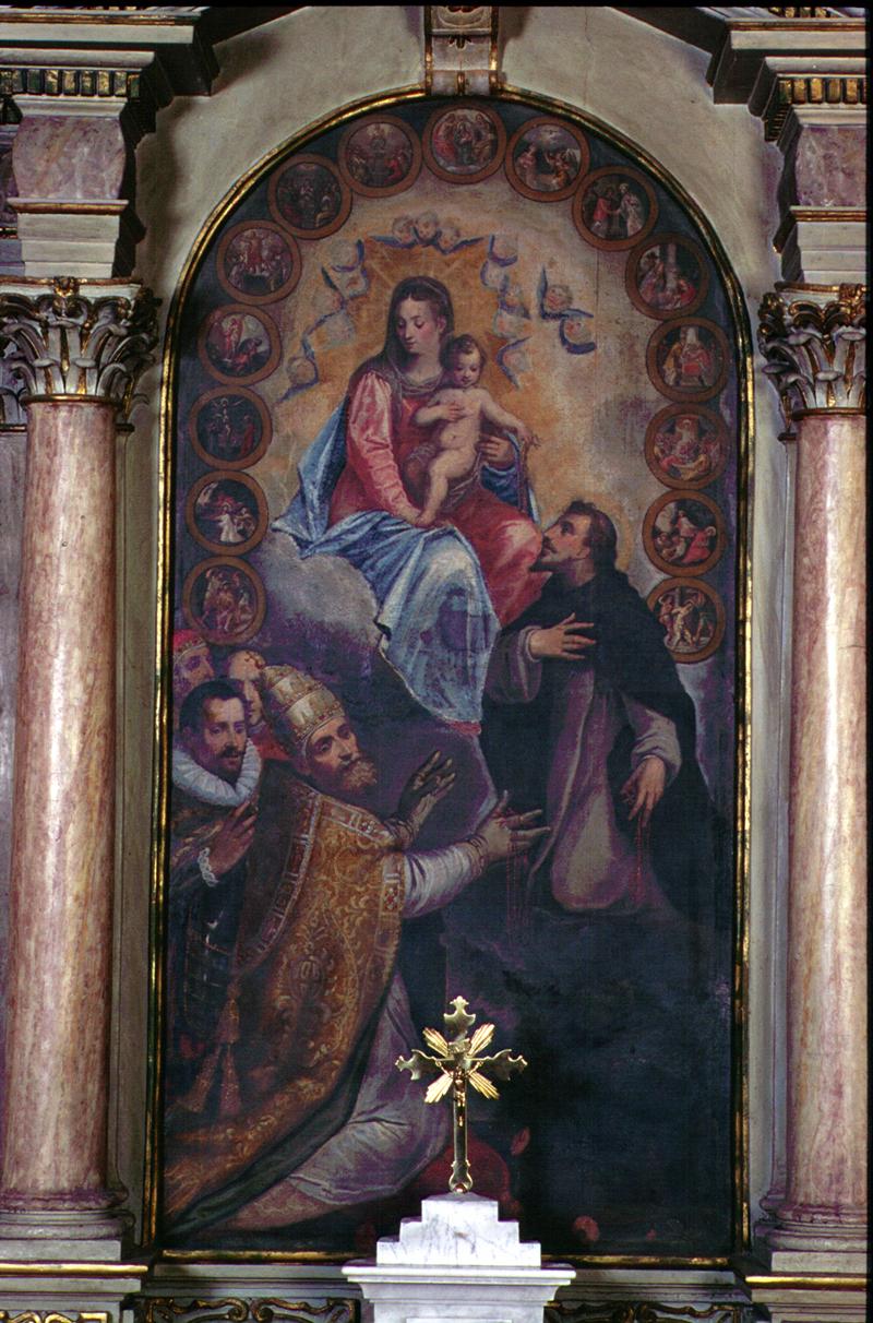 Madonna del Rosario (dipinto) - ambito veneto (sec. XVII)