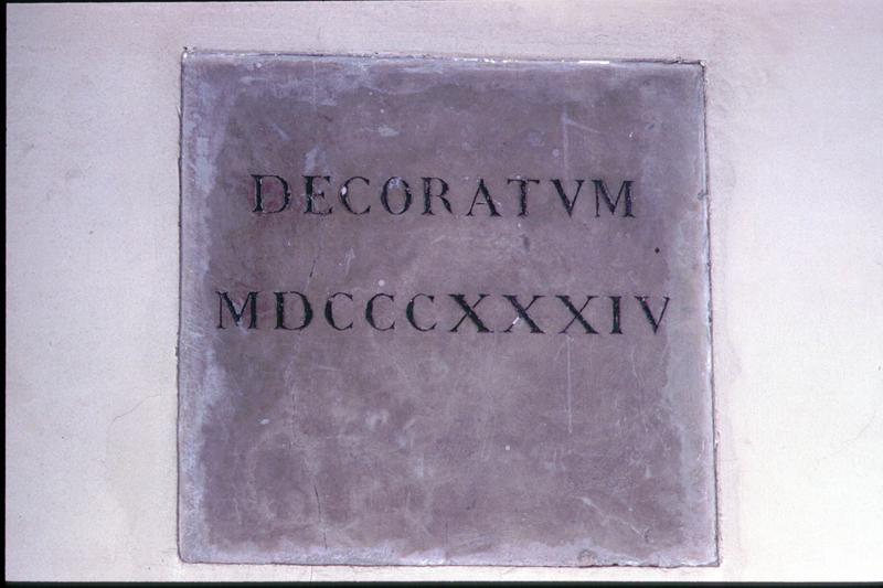 lapide - manifattura trevigiana (sec. XIX)