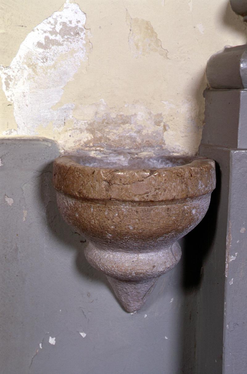 acquasantiera da parete - manifattura veneta (seconda metà sec. XVIII)