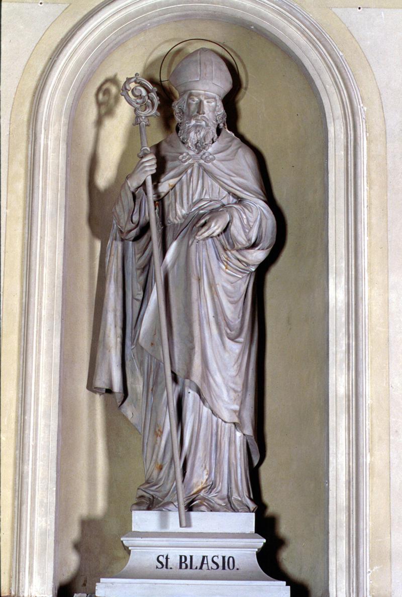 San Blasio (scultura) di Martiner Francesco (attribuito) - ambito veneto (sec. XX)