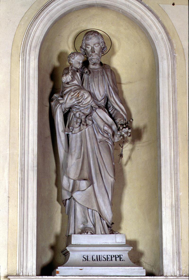 San Giuseppe (scultura) di Martiner Francesco (attribuito) - ambito veneto (sec. XX)