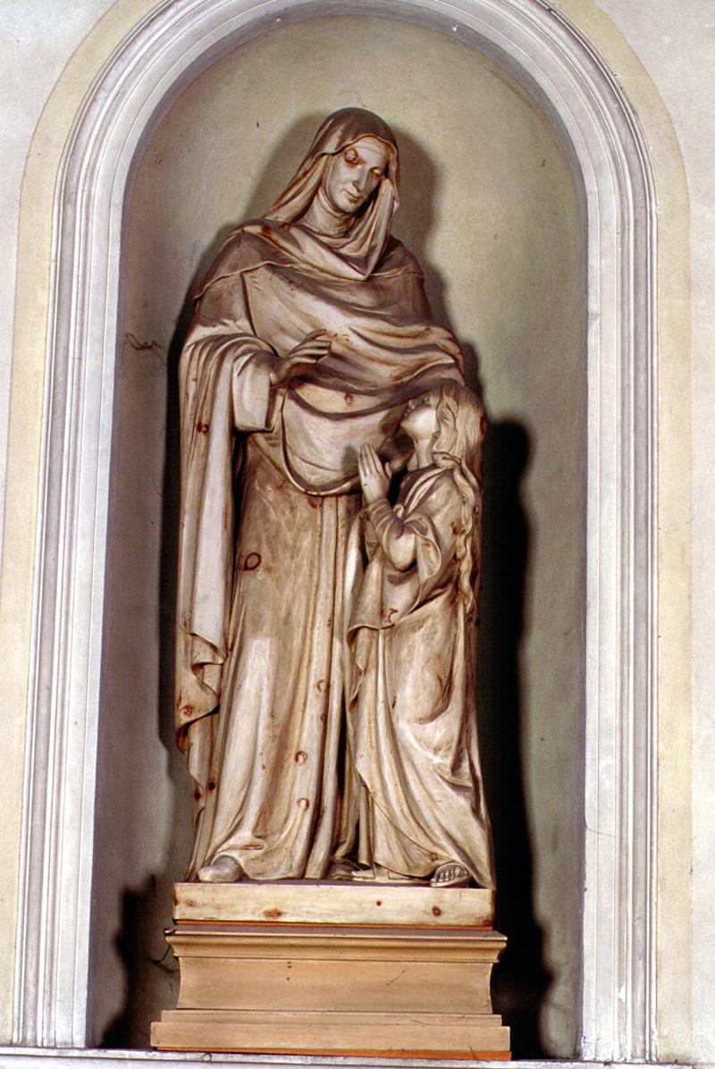 stazione XIII: Gesù deposto dalla croce (dipinto) di Beni Antonio - ambito veneto (inizio sec. XX)