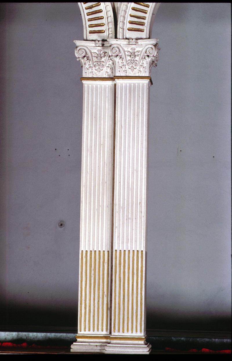 pilastro, serie di Beni Antonio, Piovesana Valentina (attribuito) - ambito veneto (inizio sec. XX)