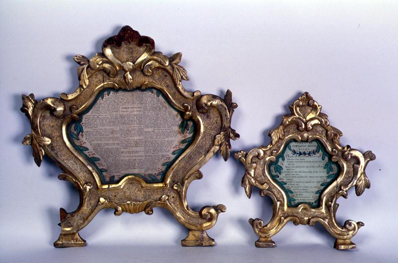 cartagloria, serie - manifattura veneta (sec. XVIII)