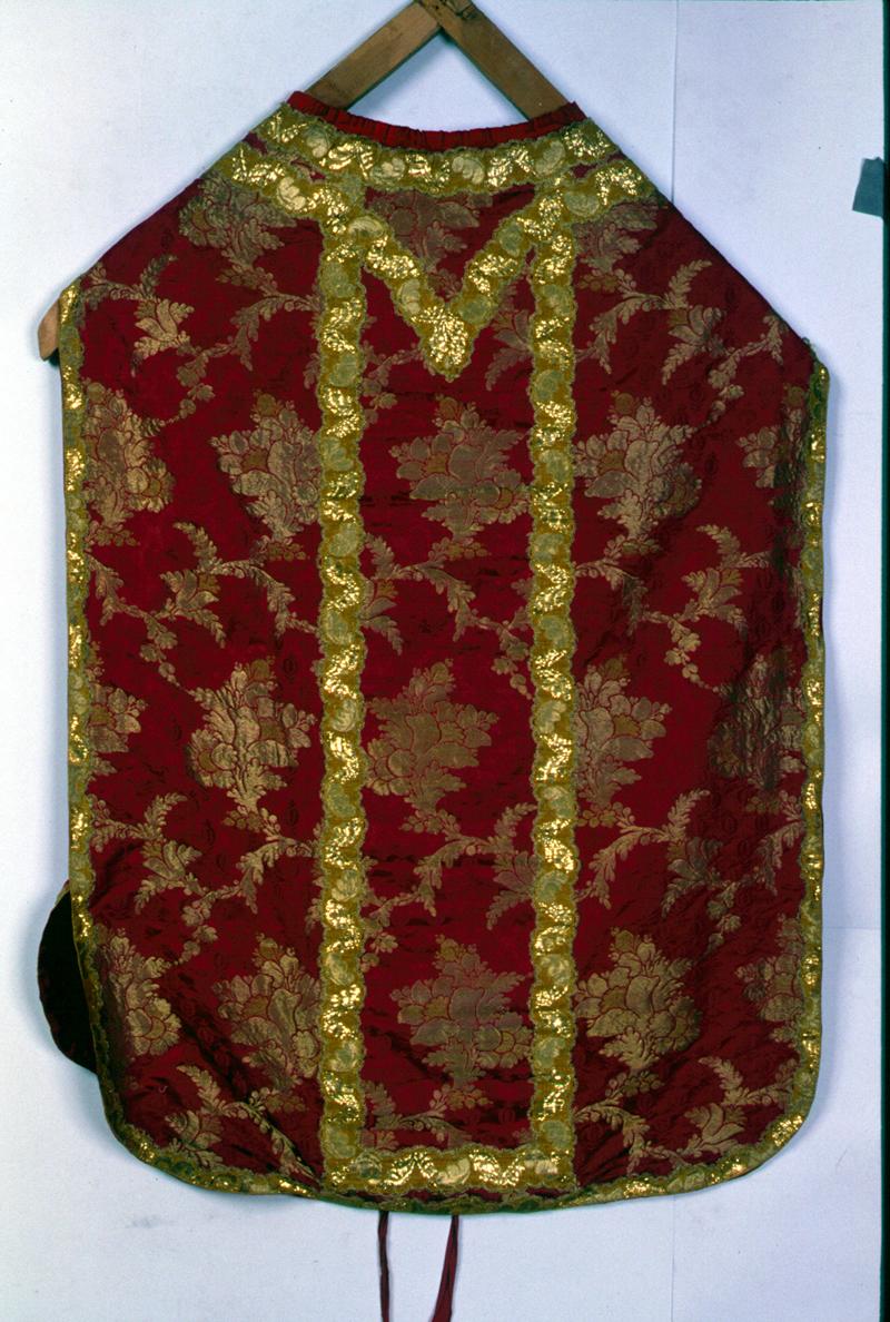 pianeta, elemento d'insieme - manifattura veneta (sec. XIX)