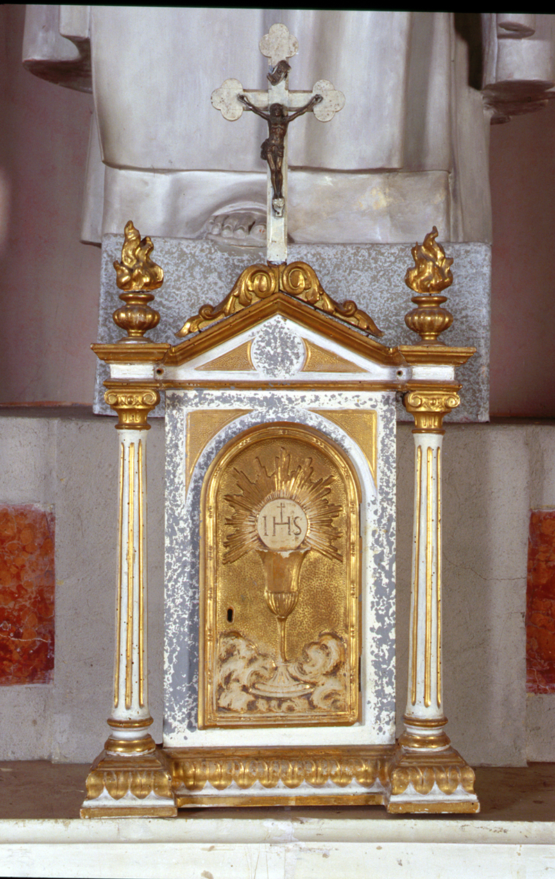 tabernacolo, elemento d'insieme - manifattura veneta (fine/inizio secc. XVIII/ XIX)