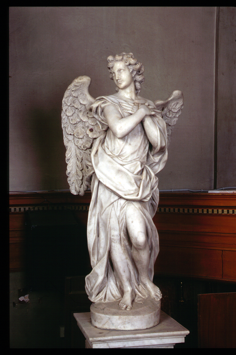 angelo (scultura, elemento d'insieme) di Tarsia Antonio (attribuito) - ambito veneto (sec. XVIII)