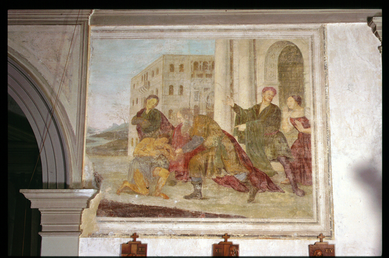Il ritorno del figliol prodigo (dipinto) di Moech Girolamo (attribuito) - ambito veneto (prima metà sec. XIX)