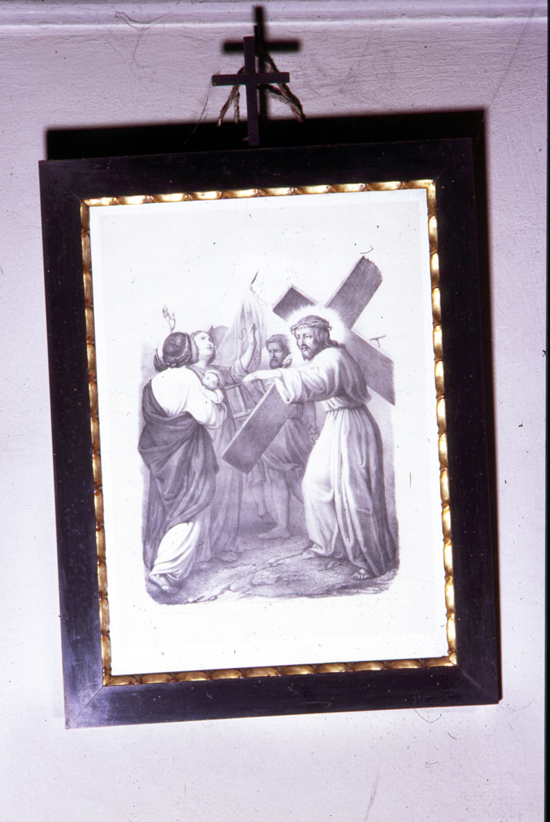 Via Crucis, serie di Morgari Rodolfo (attribuito) - ambito veneto (metà sec. XIX)