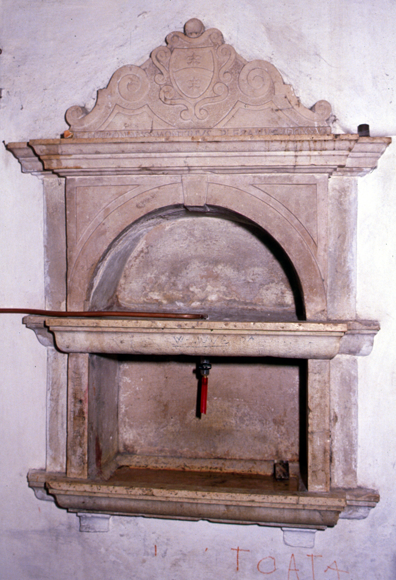 lavabo - bottega veneta (sec. XVII)