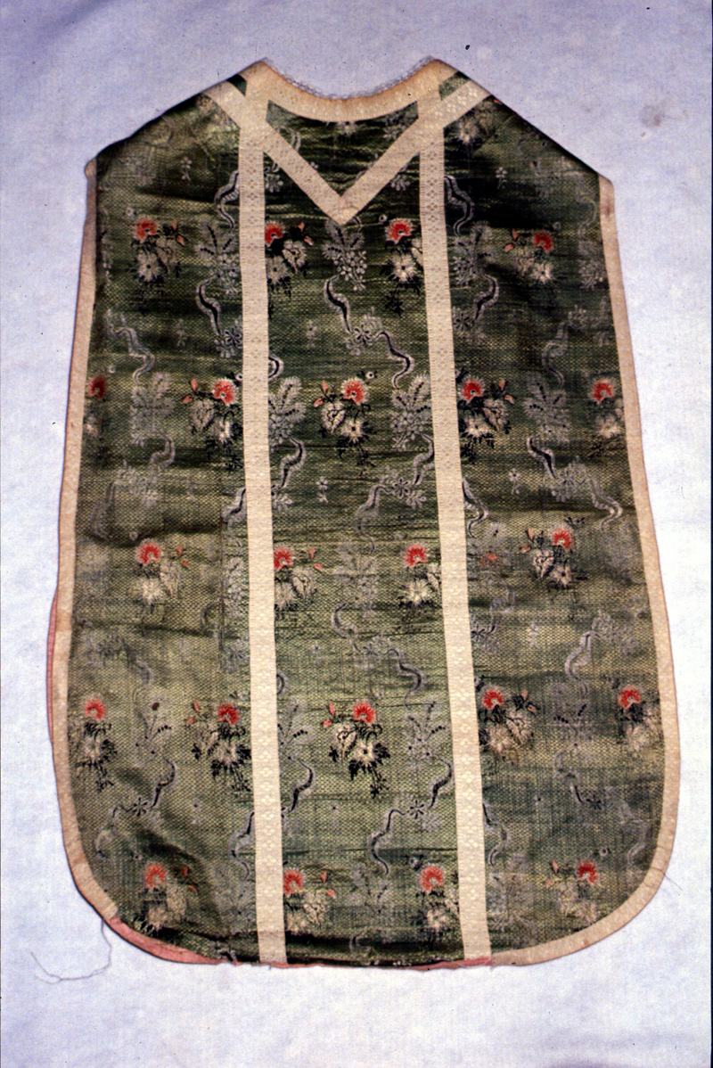 paramento liturgico - bottega veneta (fine/inizio secc. XVIII/ XIX)