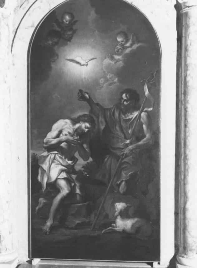 battesimo di Cristo (dipinto) di Litterini Bartolomeo - ambito veneziano (sec. XVIII)