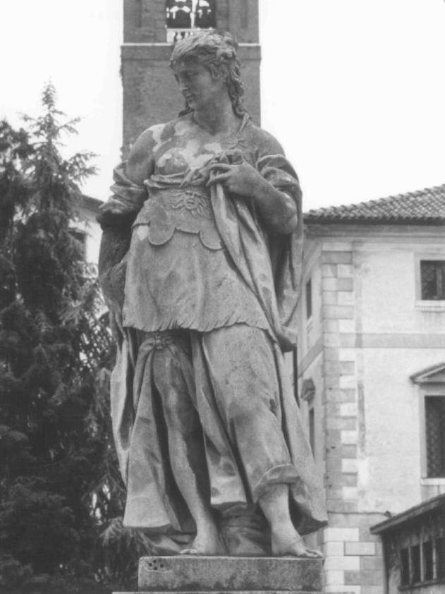 figura femminile (statua) di Marinali Orazio (scuola) (primo quarto sec. XVIII)