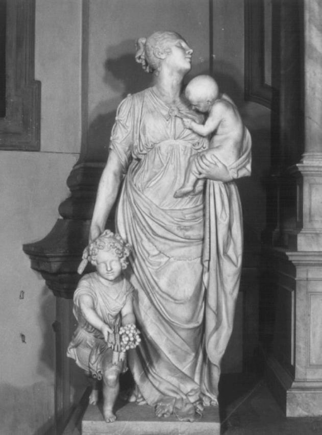 Carità (statua) di Zandomeneghi Luigi Antonio (prima metà sec. XIX)