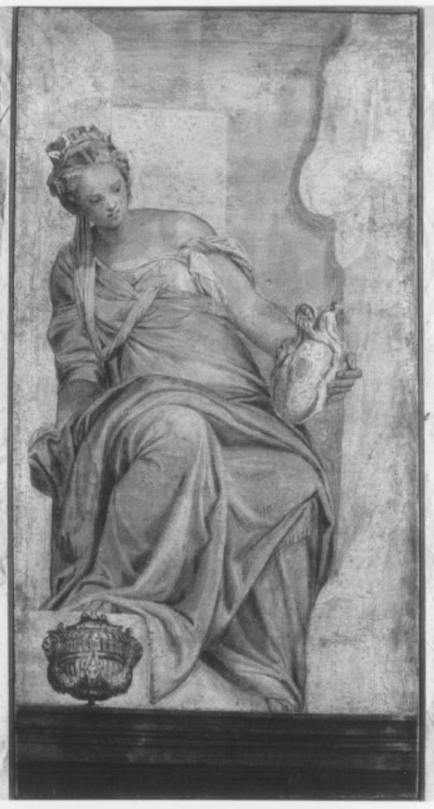 allegoria della Prudenza (dipinto) di Caliari Paolo Detto Paolo Veronese (sec. XVI)