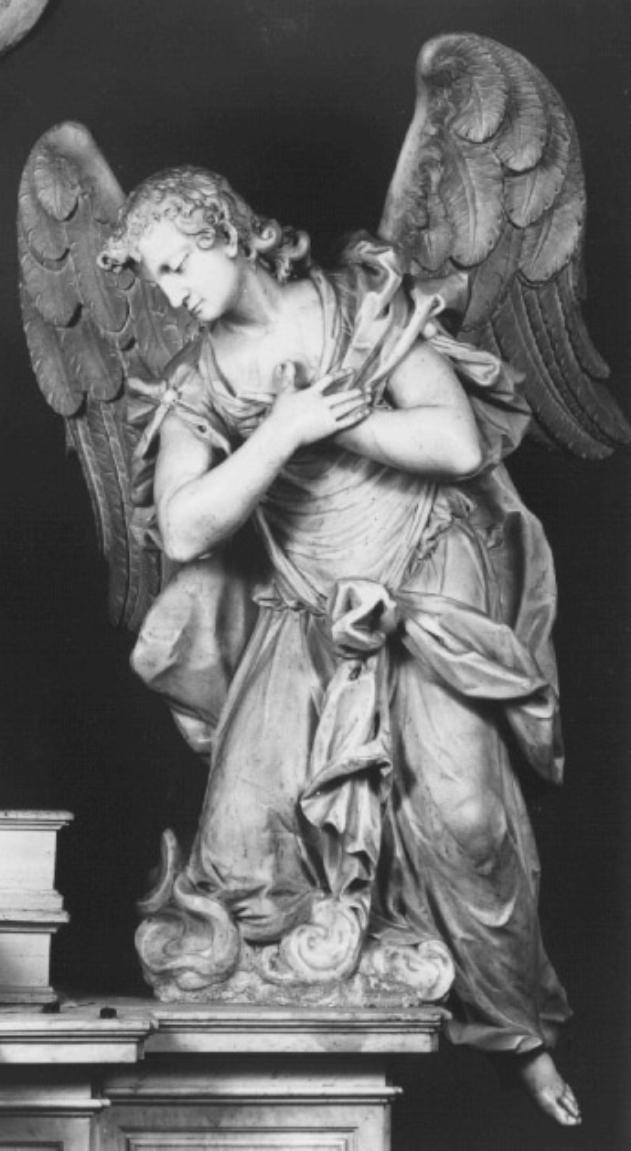 Angelo orante (statua) - ambito veneto (metà sec. XVIII)