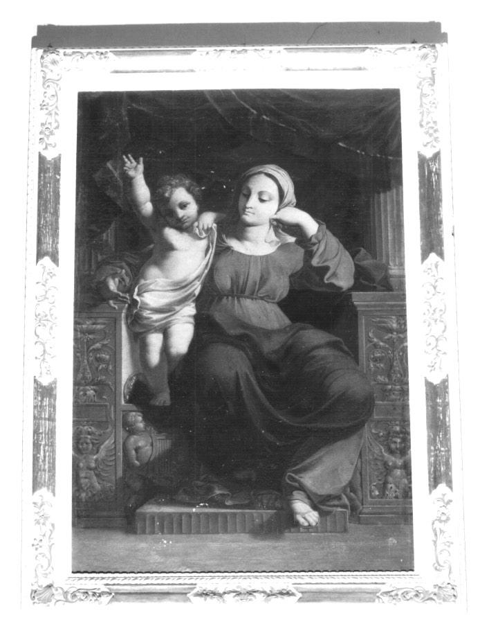 Madonna con Bambino (dipinto) - ambito italiano (seconda metà sec. XIX)