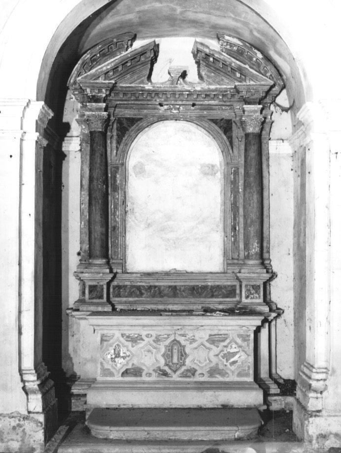 altare - ambito veneto (metà sec. XVII)