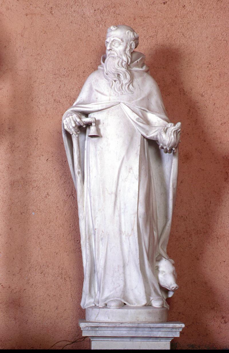 Sant'Antonio Abate (scultura) - ambito veneto (sec. XVIII)