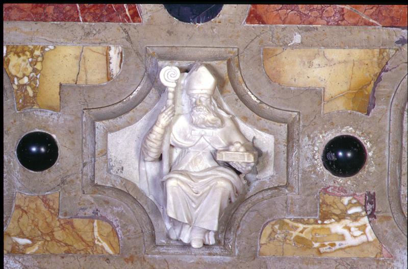 San Nicola (rilievo, elemento d'insieme) - manifattura veneta (sec. XVII)