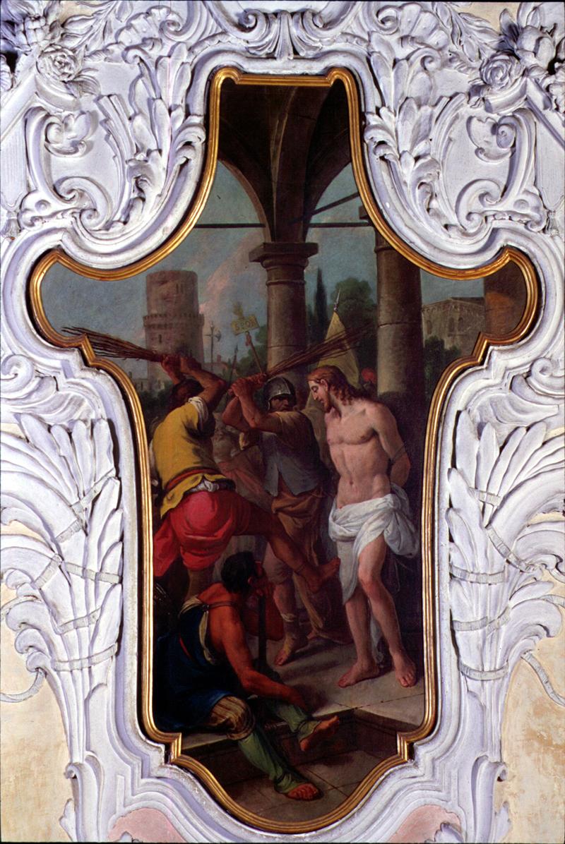 flagellazione di Cristo (dipinto) di Zompini Gaetano (attribuito) - ambito veneto (sec. XVIII)