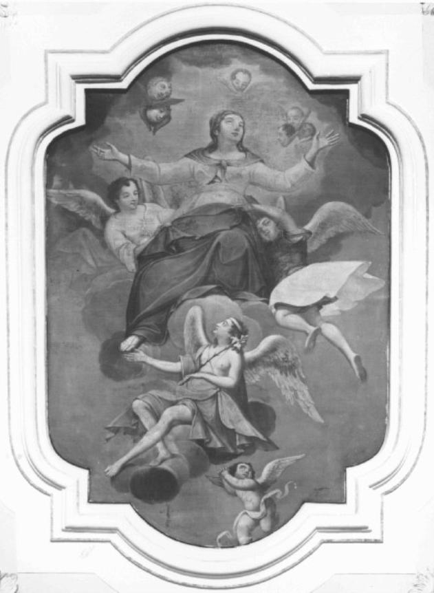assunzione della Madonna (dipinto) di Bongardo Erasmo (sec. XVIII)