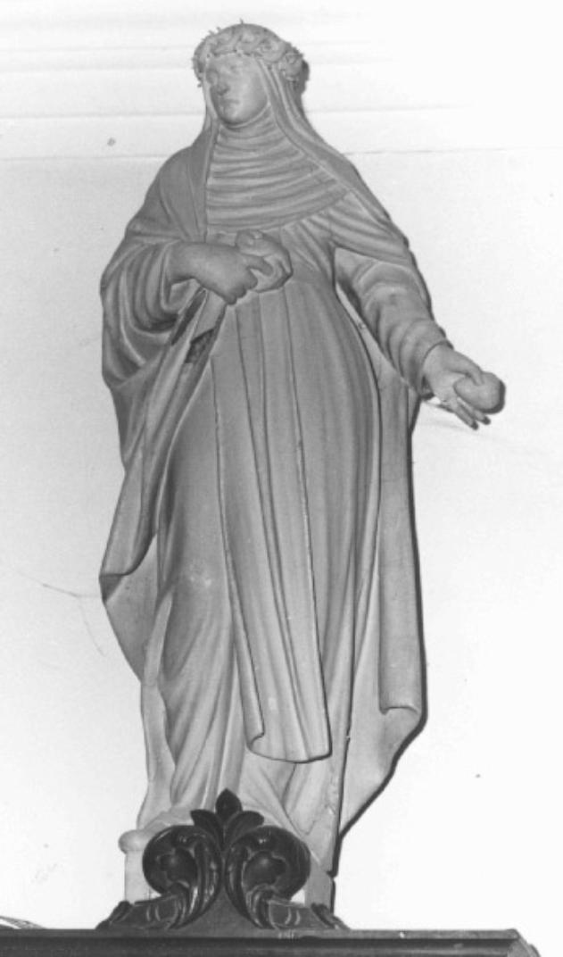 Santa Caterina (scultura) di Torretto Giuseppe (bottega) (sec. XVIII)