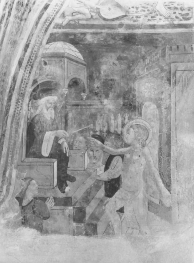 San Sebastiano si presenta d Diocleziano (dipinto) di Vivarini Antonio (cerchia) (seconda metà sec. XV)