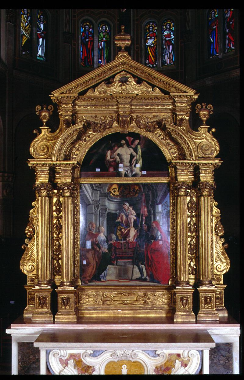 altare - manifattura veneta (primo quarto sec. XVII)