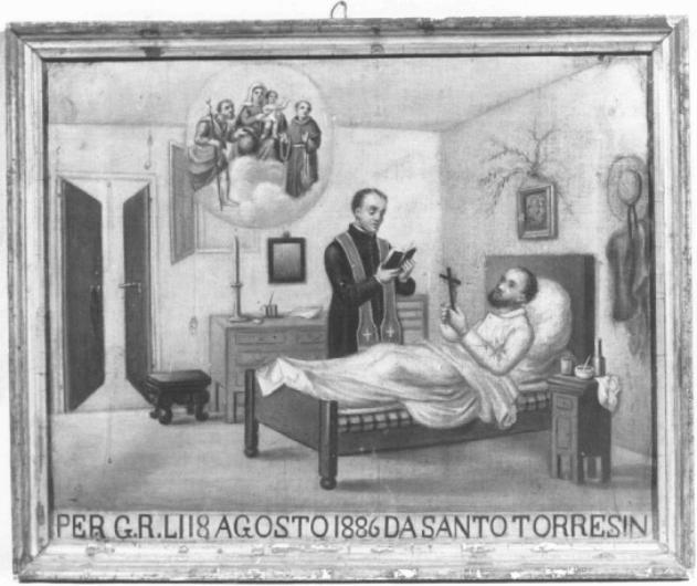 ex voto - ambito veneto (sec. XIX)