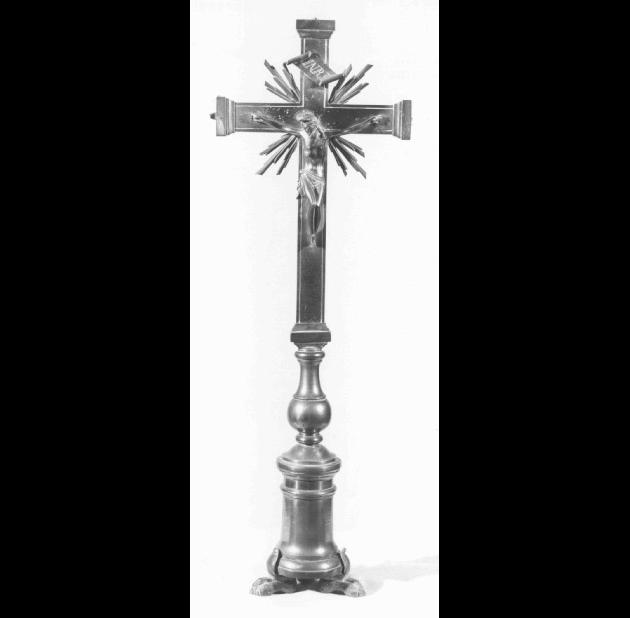 croce d'altare, serie - manifattura veneta (primo quarto sec. XIX)
