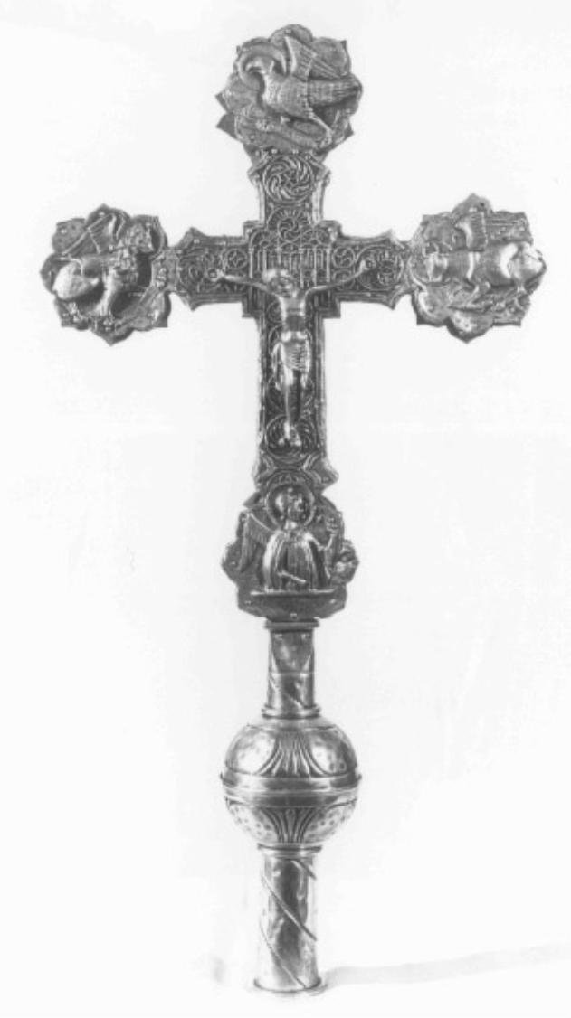 croce processionale - bottega veneta (sec. XV)