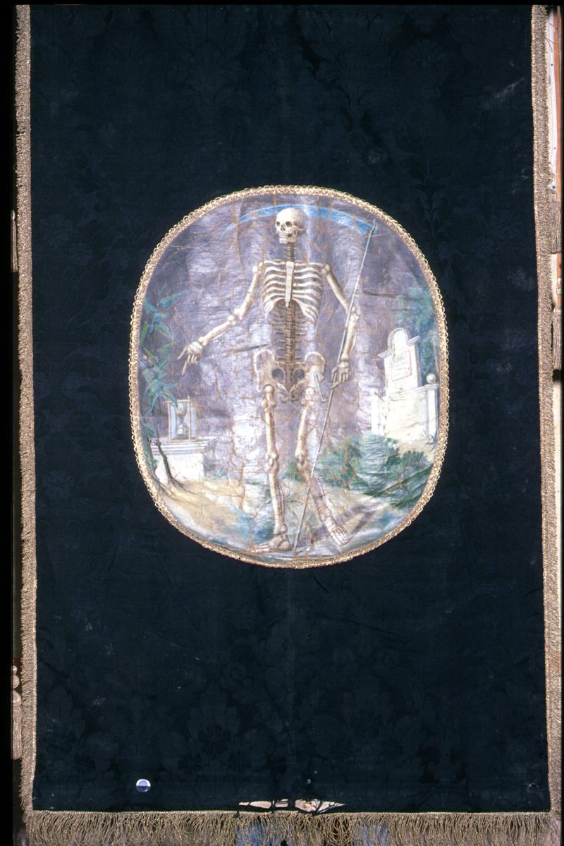 stendardo processionale - manifattura veneta (sec. XIX)