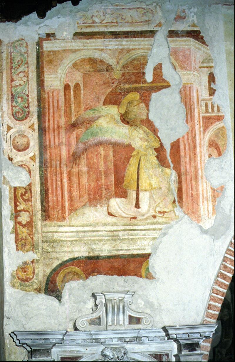 angelo (dipinto) di Giovanni Antonio da Meschio (attribuito) - ambito veneto (sec. XV)