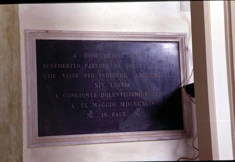 lapide - manifattura trevigiana (sec. XIX)