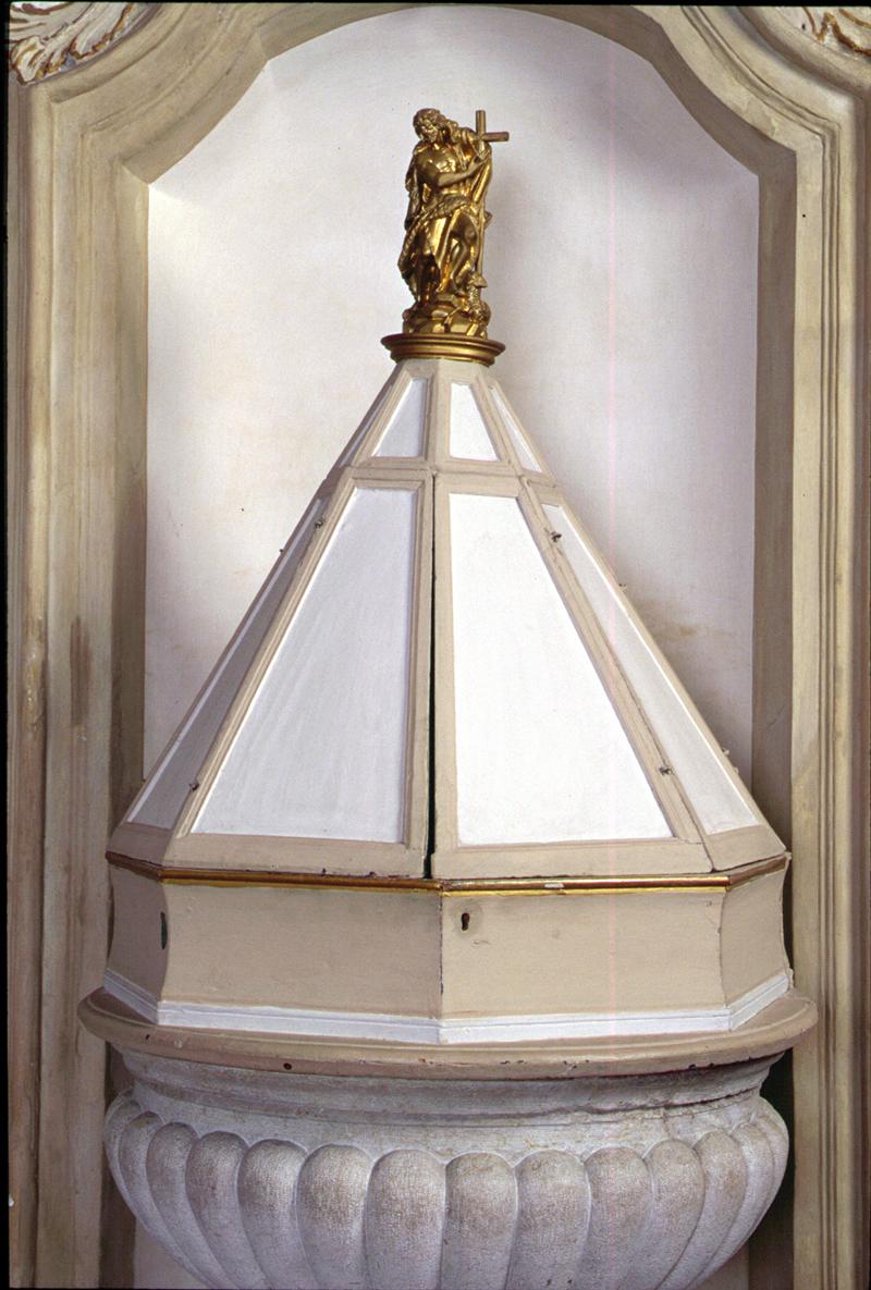 coperchio del fonte battesimale - manifattura veneta (prima metà sec. XVIII)