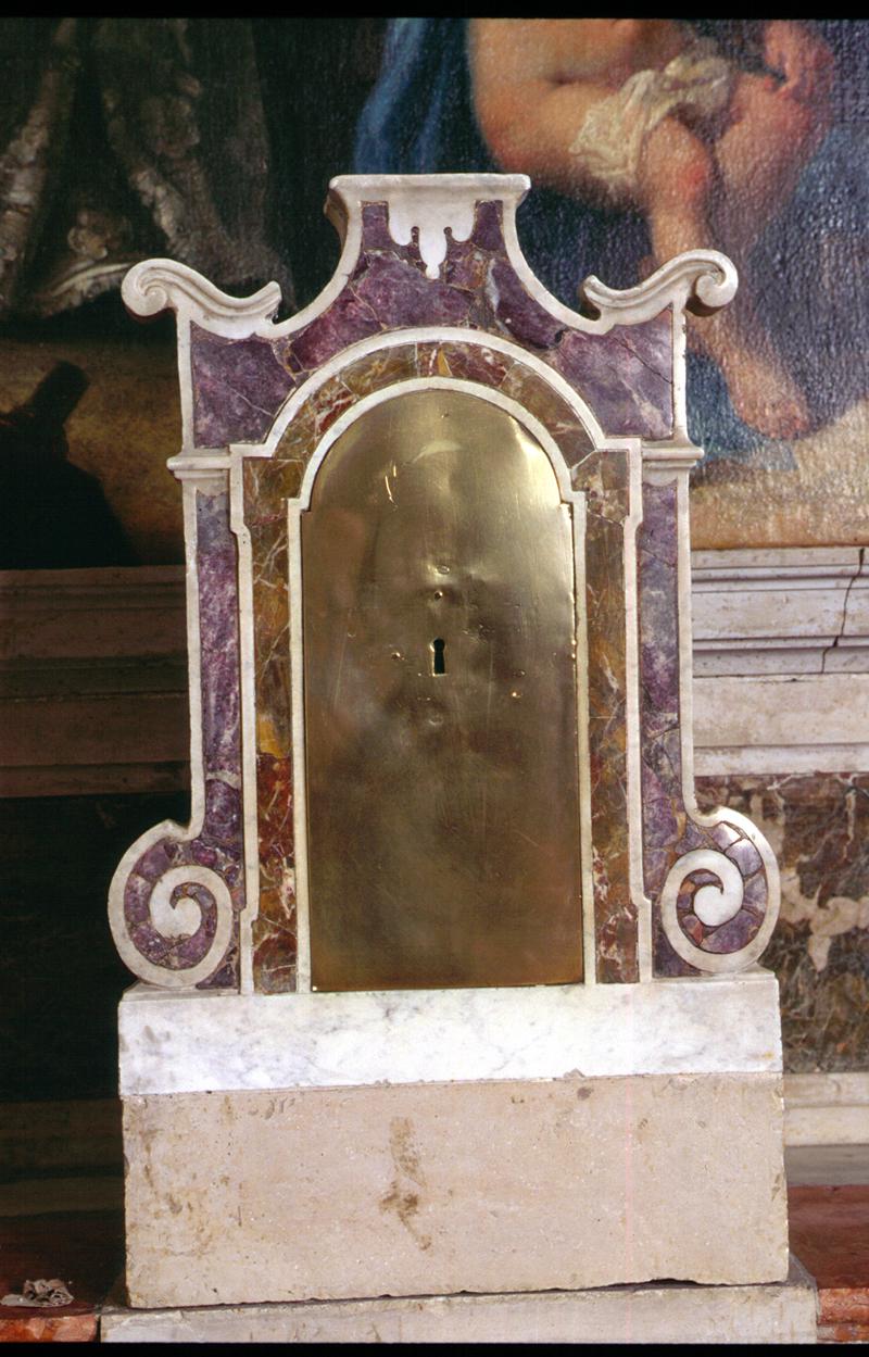 tabernacolo, elemento d'insieme - manifattura veneta (sec. XVIII)