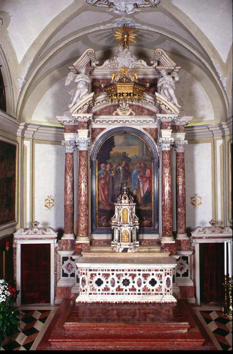 altare maggiore di Fadiga Sgualdo - ambito veneto (sec. XVIII)