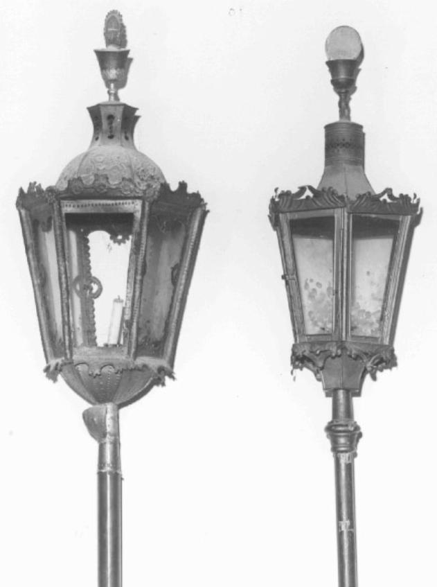 lanterna processionale - ambito veneto (sec. XVIII)