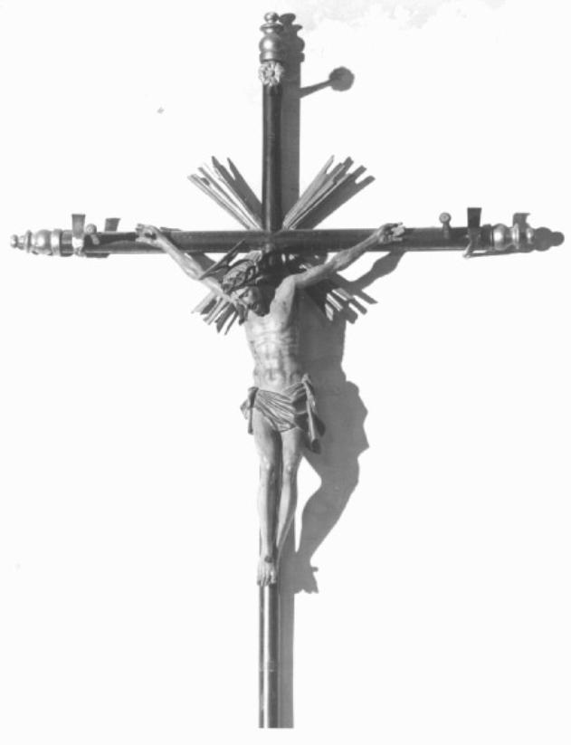Cristo crocifisso (scultura) - ambito veneto (sec. XIX)