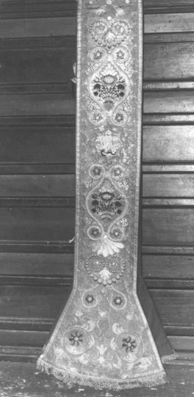 stola, elemento d'insieme - ambito veneziano (sec. XVIII)