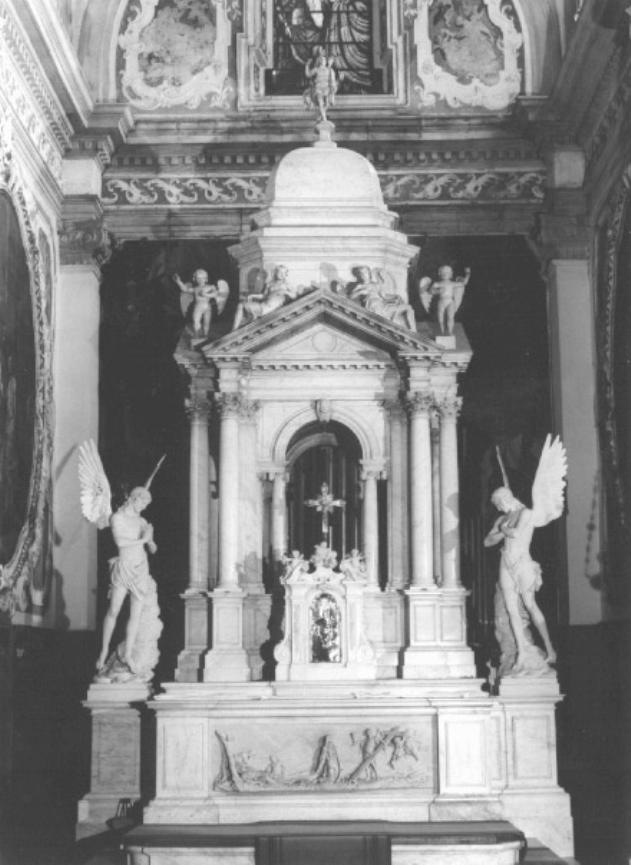 altare maggiore di Marchiori Giovanni - ambito veneto (seconda metà sec. XVIII)