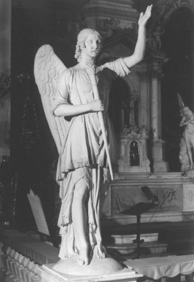 figura allegorica femminile: la Fede (statua) di Casagrande Marco - ambito veneto (sec. XIX)
