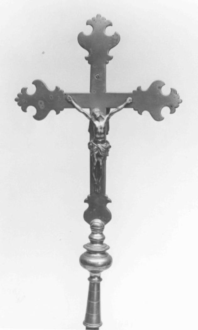 croce processionale - bottega veneta (sec. XIX)