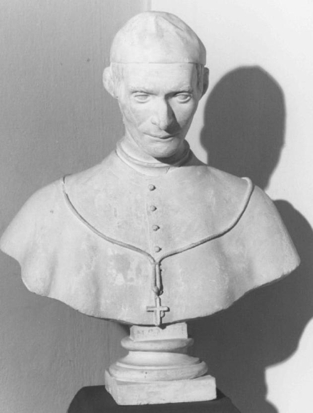 busto ritratto di don Carlo Mozzi (scultura) di Casagrande Marco - ambito veneto (sec. XIX)