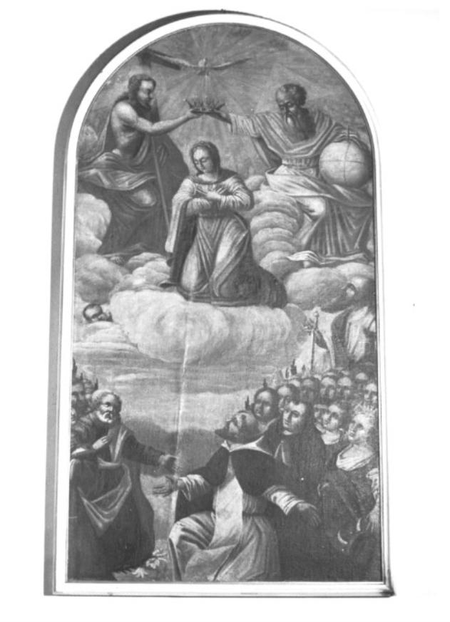 Incoronazione di Maria Vergine (dipinto) - ambito veneto (prima metà sec. XX)