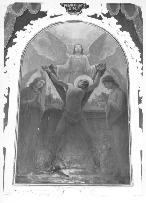 martirio di Sant'Andrea (pala) - ambito veneto (sec. XX)