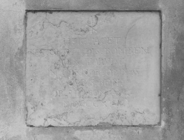 lapide - ambito veneto (sec. XIX)