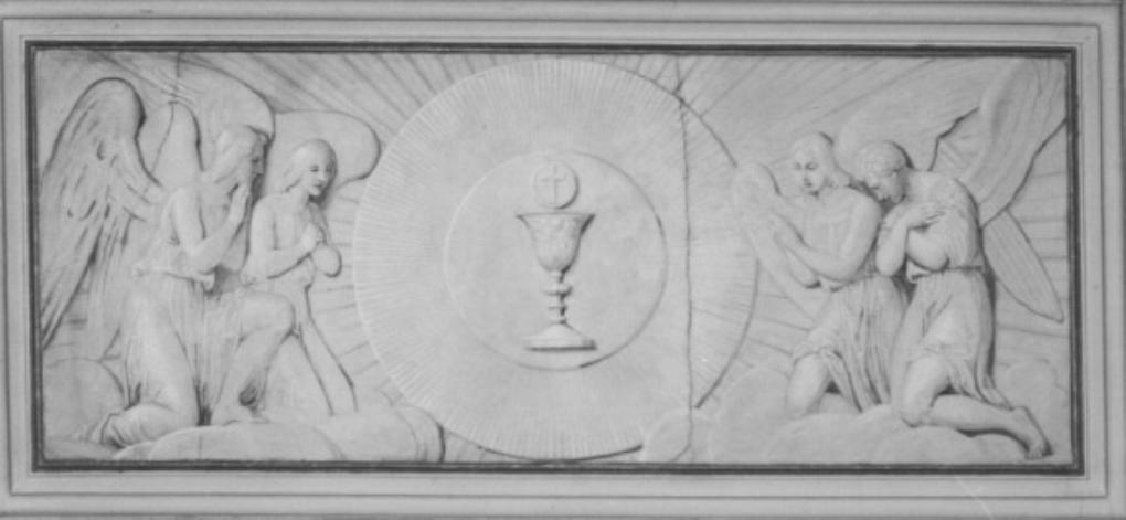Allegoria dell'Eucarestia (dipinto) di Demin Giovanni - ambito veneto (metà sec. XIX)
