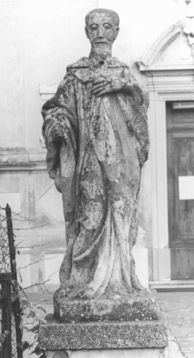 Santa Benedetto (statua) - ambito veneto (sec. XVIII)